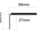 Treads Stair Nosings LS1 Square Edge Profile