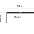 Treads Stair Nosings LS2 Double Channel Square Edge Profile