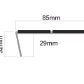 Treads Stair Nosings LK2 Double Channel Rake Backed Profile