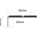 Treads Stair Nosings MS2 Double Channel Square Edge Profile