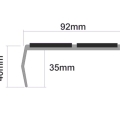 Treads Stair Nosings MD2 Double Channel Chevron Profile Treads Stair Nosings MD2 Double Channel Chevron Profile
